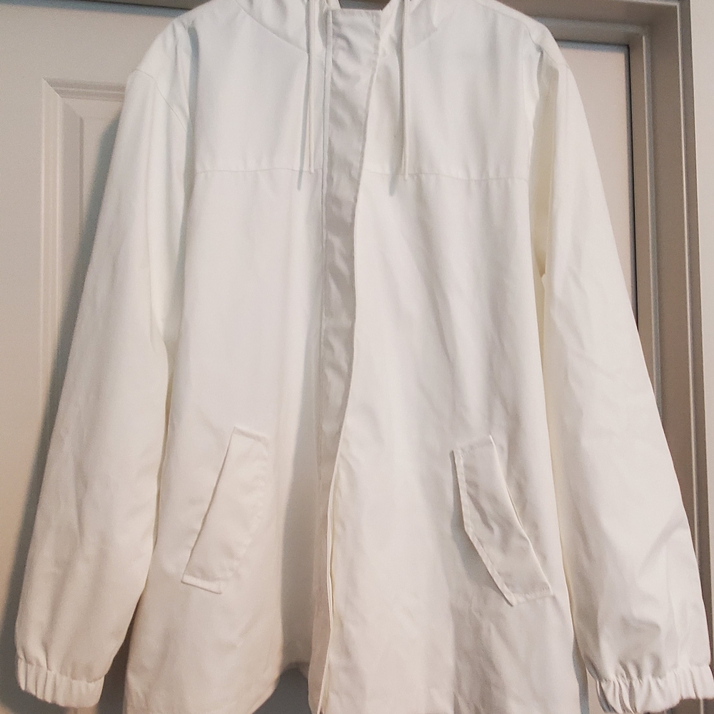 Womens White Lightweight Jacket